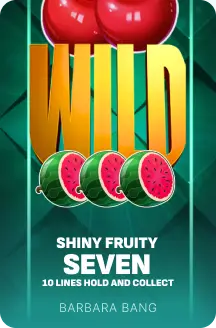 Shiny Fruity Seven 10 Lines Hold and Collect